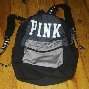 Pink backpack